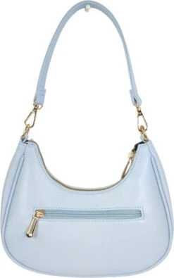 Flora&Co - Paris - Luxe Schoudertasje/crossbody - Wisselbare Riem - Licht Blauw 9 Flora&Co - Paris - Luxe Schoudertasje/crossbody - Wisselbare Riem - Licht Blauw -Liora Luxe Winkel 751x1200