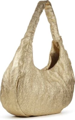 Unisa Schoudertas Dames / Handtas - Stof - ZLeti Met - Goud 10 Unisa Schoudertas Dames / Handtas - Stof - ZLeti Met - Goud -Liora Luxe Winkel 753x1200