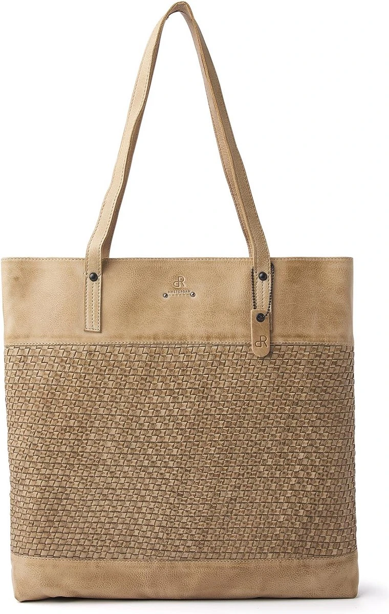 DR Amsterdam Shopper - Tampa Braided - Beige 3 DR Amsterdam Shopper - Tampa Braided - Beige