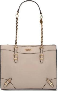 Guess Didi Society Tote Shoppers Dames - Beige - Maat ONESIZE 14 Guess Didi Society Tote Shoppers Dames - Beige - Maat ONESIZE -Liora Luxe Winkel 772x1200