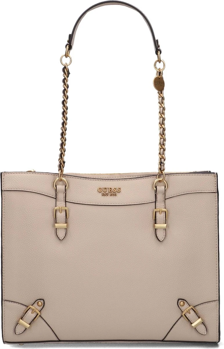Guess Didi Society Tote Shoppers Dames - Beige - Maat ONESIZE 8 Guess Didi Society Tote Shoppers Dames - Beige - Maat ONESIZE - Afbeelding 6