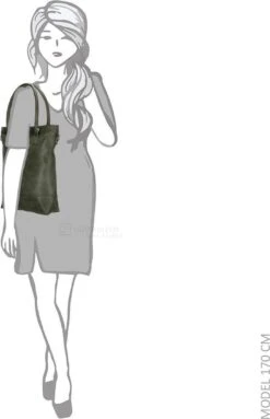 Zebra Trends Natural Bag Kartel Dark Green -Liora Luxe Winkel 774x1200