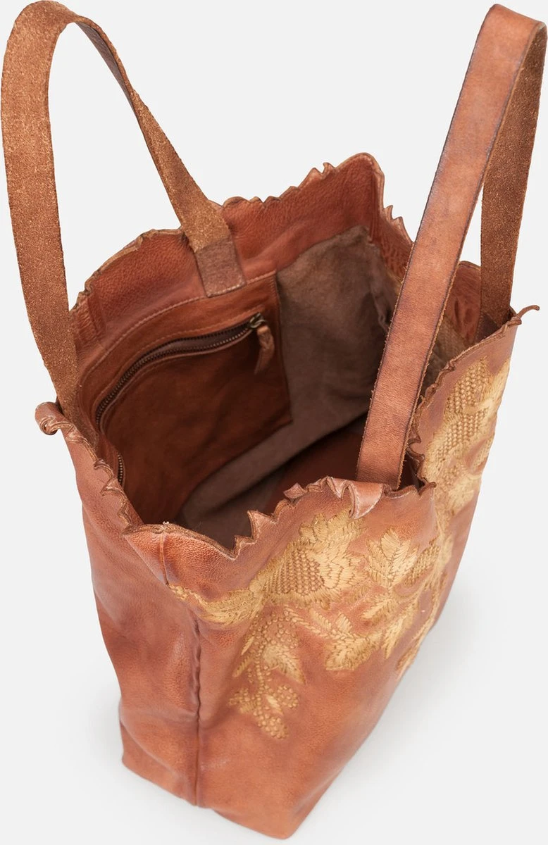 Betsy Leren Shopper Mostaza 6 Betsy Leren Shopper Mostaza - Afbeelding 4