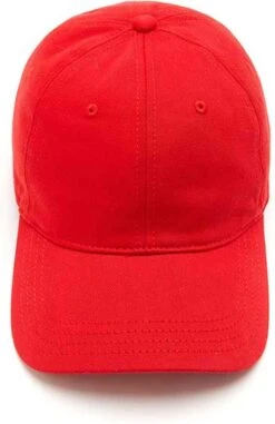 Lacoste - Uniseks Cap Rood - Biologische Katoenen Twill -Liora Luxe Winkel 778x1200 5