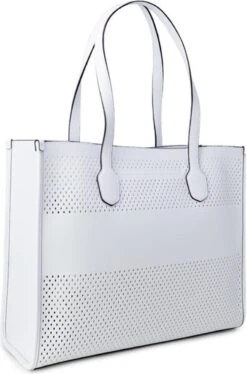 Guess Katey Perfect Tote Dames Shopper - Wit 16 Guess Katey Perfect Tote Dames Shopper - Wit -Liora Luxe Winkel 793x1200 1