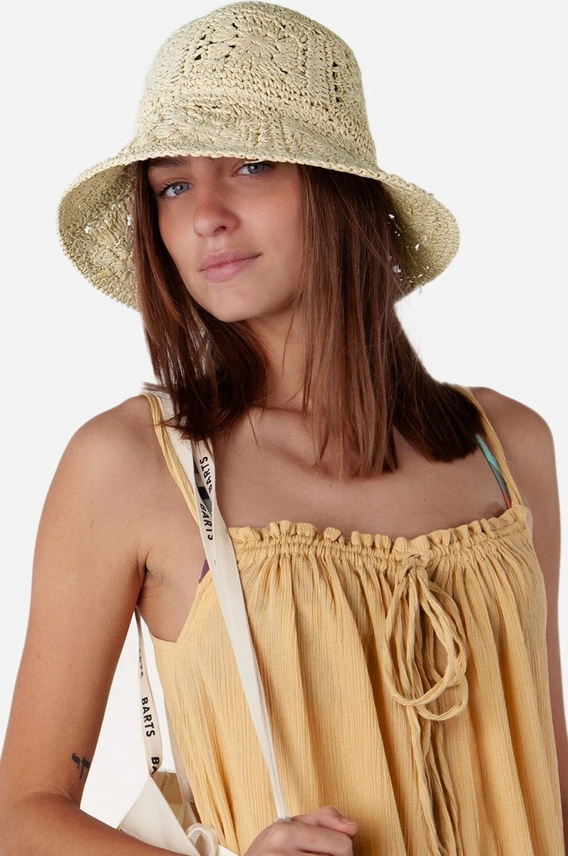 Barts Candyflower Hat White Hoed Dames - Maat One Size 4 Barts Candyflower Hat White Hoed Dames - Maat One Size - Afbeelding 2