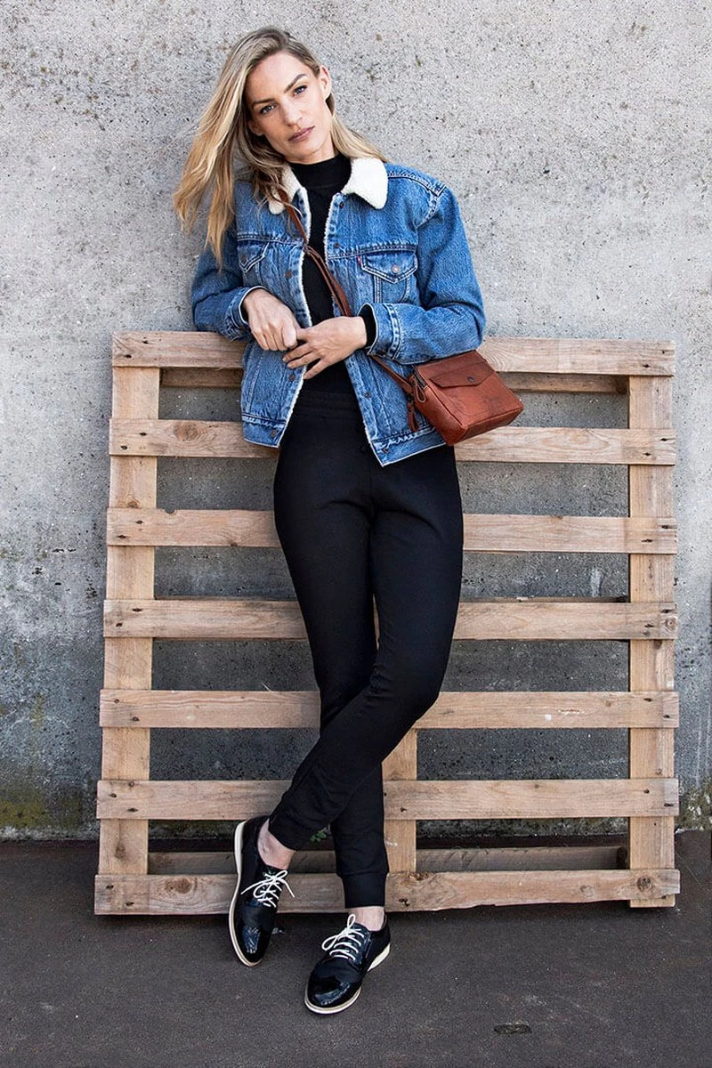 Spikes En Sparrow Compacte Schoudertas 2 Topzip Donker Bruin 7 Spikes En Sparrow Compacte Schoudertas 2 Topzip Donker Bruin - Afbeelding 5