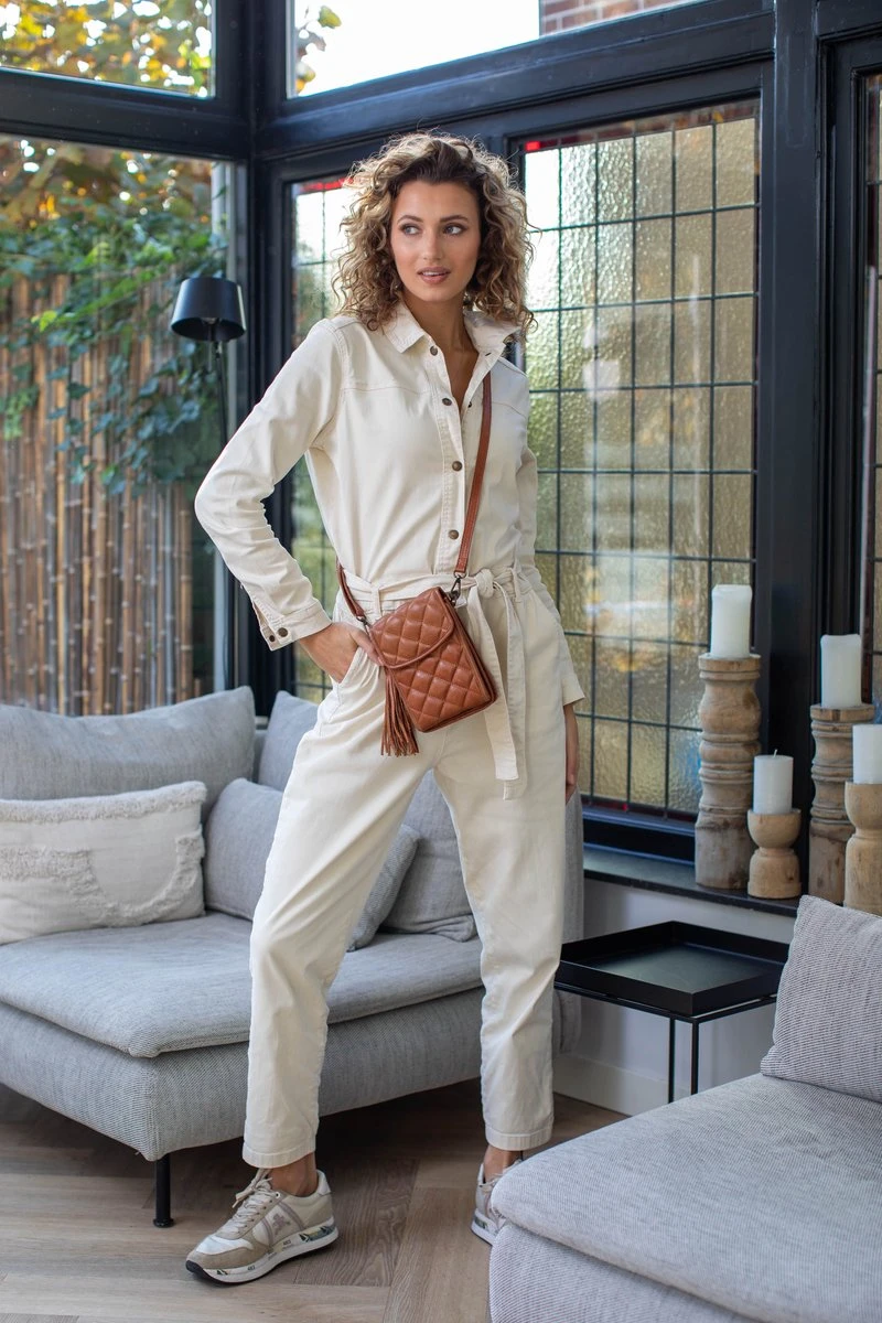 Chabo Bags - Milano Mover - Crossbodytas -Leer - Bruin 7 Chabo Bags - Milano Mover - Crossbodytas -Leer - Bruin - Afbeelding 5