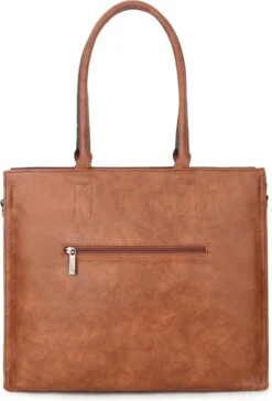 Wimona Fantasia 4080 Schoudertas / Laptopotas - Cognac -Liora Luxe Winkel 814x1200
