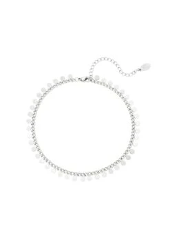 Enkelbandje Cirkels | Zilver | Yehwang | Cadeau Voor Haar | Dames | Tieners | Hip | Zomer