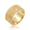 Elli Dames Ring Basic Bandring Dots Trend Cool 925 Silber