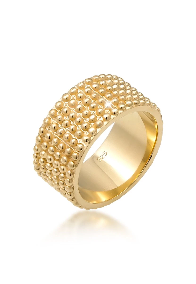Elli Dames Ring Basic Bandring Dots Trend Cool 925 Silber 3 Elli Dames Ring Basic Bandring Dots Trend Cool 925 Silber