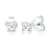 Elli PREMIUM Dames Oorbellen Dames Basic Stud Diamant (0.12 Ct.) In 925 Sterling Zilver -Liora Luxe Winkel 831x1200 83