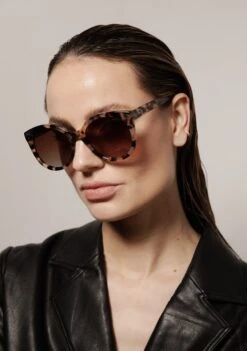 IKKI QUINN 95-8 Dames Zonnebril - Handgemaakt - Plantaardig Acetaat - Gepolariseerd - Transparant Roze Turtle 9 IKKI QUINN 95-8 Dames Zonnebril - Handgemaakt - Plantaardig Acetaat - Gepolariseerd - Transparant Roze Turtle -Liora Luxe Winkel 844x1200 3