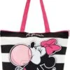Disney Minnie Mouse - Strandtas Met Rits - Beach Bag - Minnie Mouse Chillin' Gum 46 X 33 X 12 Cm -Liora Luxe Winkel 845x1200 5