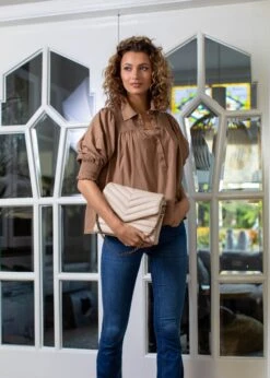 Chabo Bags - Venice Handbag - Leer - Schoudertas - Handtas - Crossover - Roze -Liora Luxe Winkel 856x1200 2