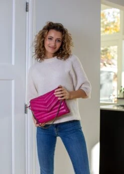 Chabo Bags - Venice Handbag - Leer - Schoudertas - Handtas - Crossover - Beige -Liora Luxe Winkel 856x1200 7