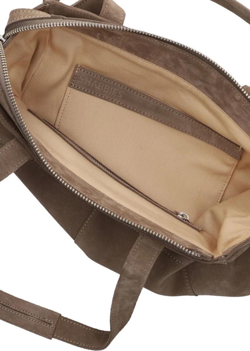 Shabbies X Wendy Wendy Shb0394 Shoppers Dames - Taupe - Maat ONESIZE 6 Shabbies X Wendy Wendy Shb0394 Shoppers Dames - Taupe - Maat ONESIZE - Afbeelding 4