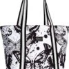 Fabrizio Strandtas Butterfly Zwart/Wit -Liora Luxe Winkel 864x1200 1