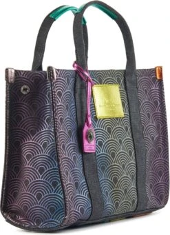 Kurt Geiger Schoudertassen Dames / Handtas - Fantasie - Canvas - Smallsouthbankto1 - Zwart 14 Kurt Geiger Schoudertassen Dames / Handtas - Fantasie - Canvas - Smallsouthbankto1 - Zwart -Liora Luxe Winkel 869x1200 1