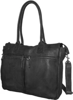 Bear Design Business Schoudertas Binni Met Laptopvak 17'' Zwart -Liora Luxe Winkel 871x1200 5