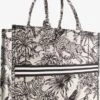 Dames Shopper Met Jungle Print - Grijs 2 Dames Shopper Met Jungle Print - Grijs -Liora Luxe Winkel 877x1200 2