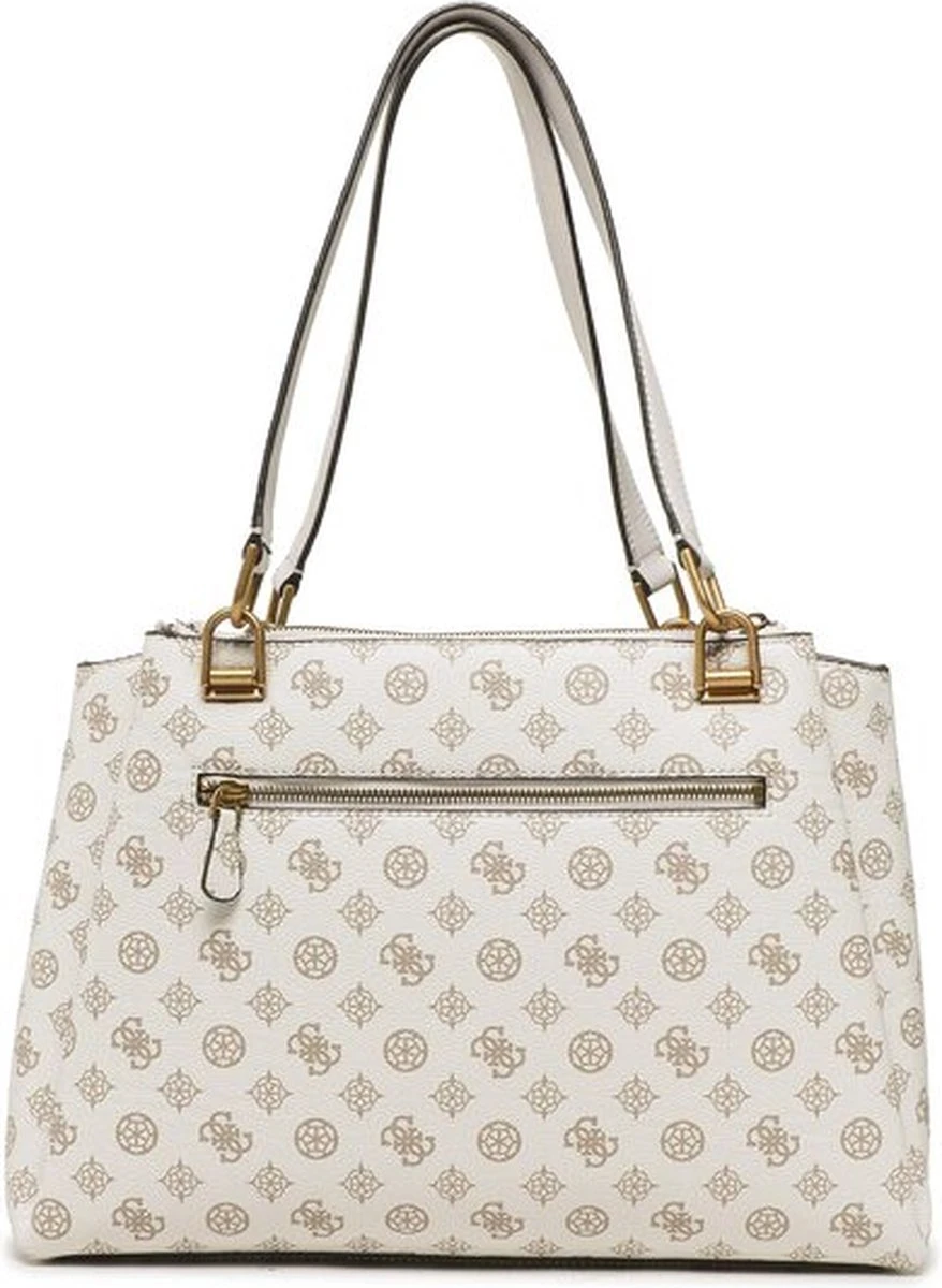 Guess Alva Status Carryall Handtas - Cream Logo 6 Guess Alva Status Carryall Handtas - Cream Logo - Afbeelding 4