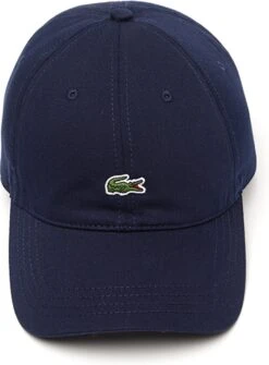 Lacoste - Uniseks Cap Navy Blue - Biologische Katoenen Twill -Liora Luxe Winkel 885x1200 4