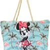 Disney Minnie Mouse - Strandtas Met Rits - Beach Bag - Minnie Mouse Tropic Beach - 46 X 33 X 12 Cm -Liora Luxe Winkel 893x1200 1