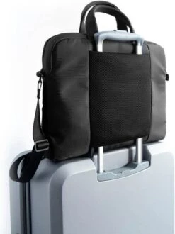 Nava Design Easy Advance Briefcase Slim Schoudertas 15.6'' Black -Liora Luxe Winkel 899x1200 3