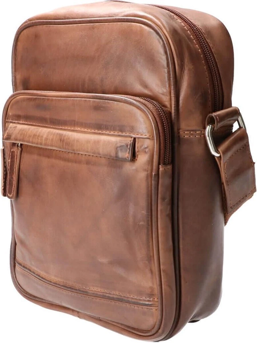 Leather Design Reportertas Patrick Bruin 5 Leather Design Reportertas Patrick Bruin - Afbeelding 3