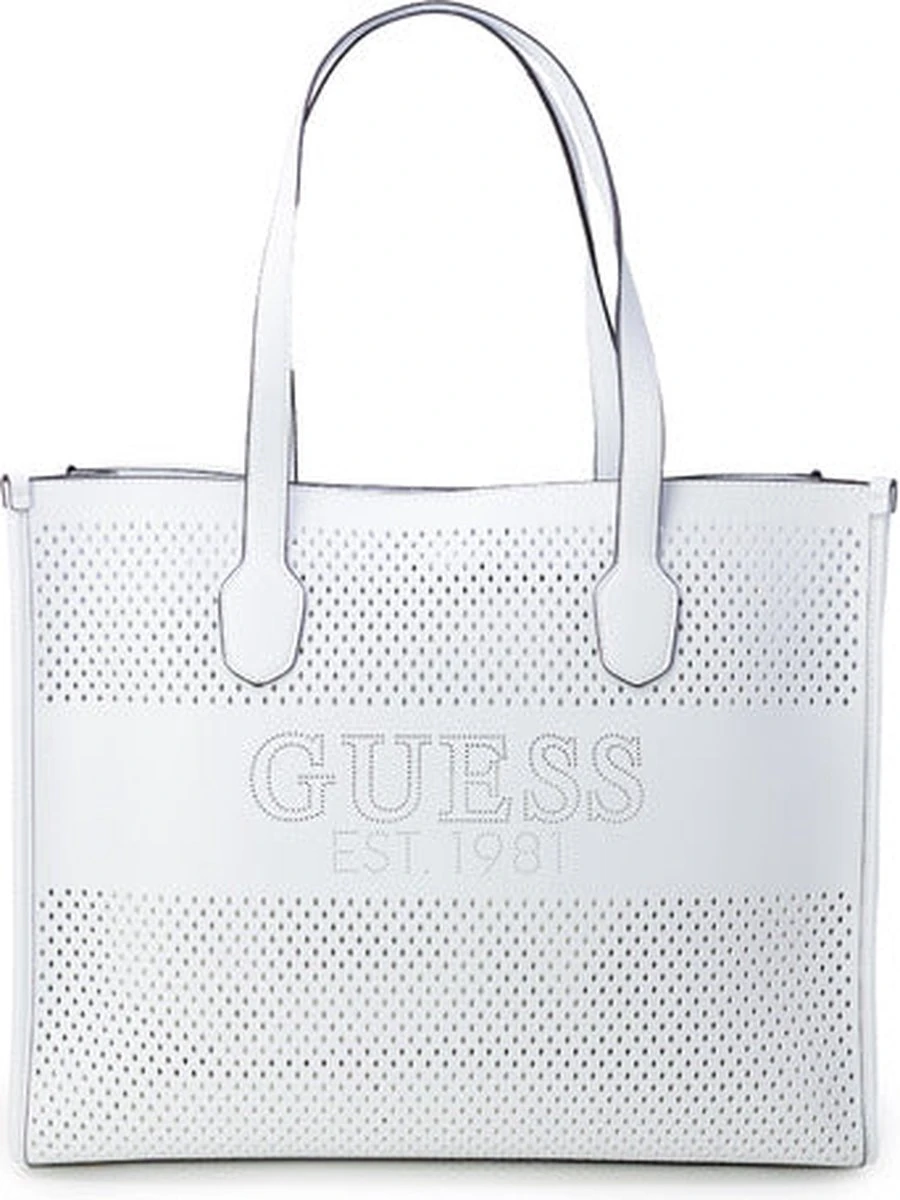 Guess Katey Perfect Tote Dames Shopper - Wit 3 Guess Katey Perfect Tote Dames Shopper - Wit
