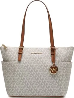 Michael Kors Jet Set Item Dames Shopper - Beige