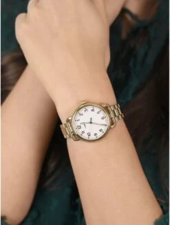 Timex TW2U13900 Horloge - Staal - Goudkleurig - Ø 34 Mm -Liora Luxe Winkel 907x1200 7