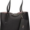 Guess Eco Brenton Tote Dames Tas - Zwart - Maat Geen -Liora Luxe Winkel 916x1200 1