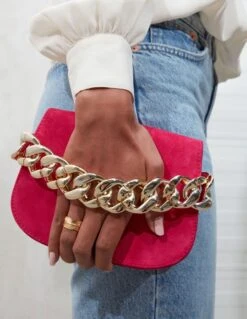 Unisa Crossbodytas Dames / Handtas - Suède - ZBruna_23 - Fuchsia 10 Unisa Crossbodytas Dames / Handtas - Suède - ZBruna_23 - Fuchsia -Liora Luxe Winkel 929x1200 1