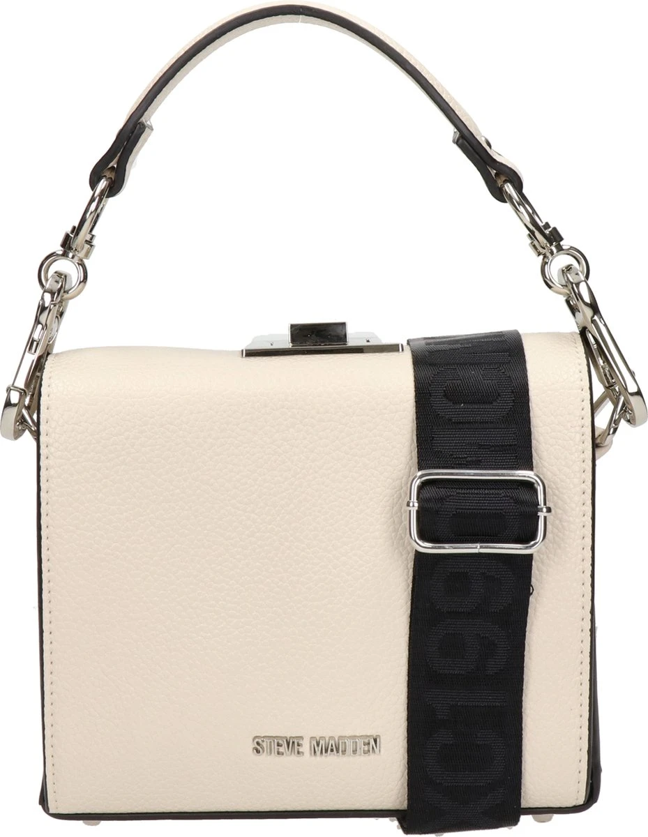 Steve Madden Bkween Dames Crossbody Tas - Ecru - Maat Geen 7 Steve Madden Bkween Dames Crossbody Tas - Ecru - Maat Geen - Afbeelding 5