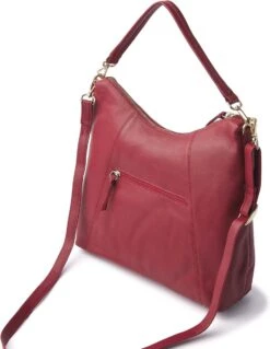 DR Amsterdam Hand / Schoudertas - Faggio - Chili Pepper -Liora Luxe Winkel 930x1200