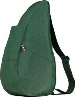 Healthy Back Bag Textured Nylon M Spruce -Liora Luxe Winkel 933x1200