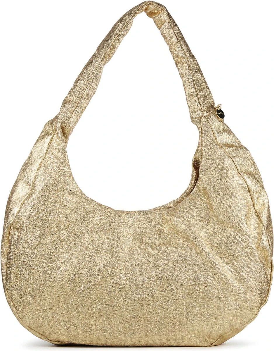 Unisa Schoudertas Dames / Handtas - Stof - ZLeti Met - Goud 3 Unisa Schoudertas Dames / Handtas - Stof - ZLeti Met - Goud