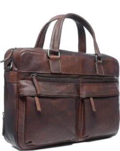 Manfield - Cognac Laptoptas -Liora Luxe Winkel 954x1200 1