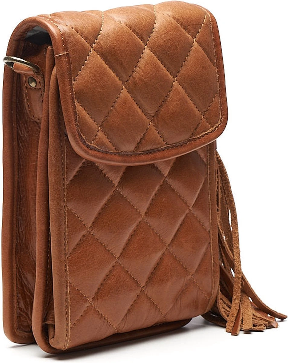 Chabo Bags - Milano Mover - Crossbodytas -Leer - Bruin 4 Chabo Bags - Milano Mover - Crossbodytas -Leer - Bruin - Afbeelding 2