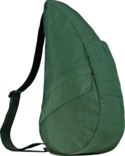 Healthy Back Bag Textured Nylon M Spruce -Liora Luxe Winkel 962x1200 1