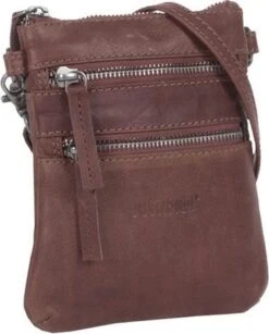 Justified Schoudertasje/Heuptas Halsey Bruin