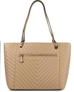 GUESS Schoudertassen / Handtas - Leer - Norlle Tote - Beige -Liora Luxe Winkel 973x1200