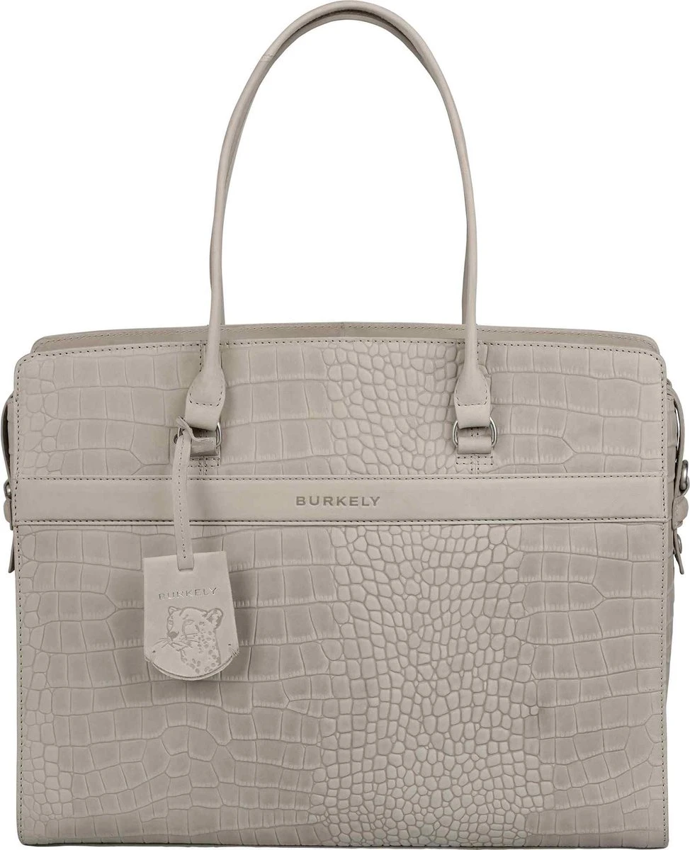 Burkely Casual Cayla Dames Werktas 15.6" - Licht Grijs 3 Burkely Casual Cayla Dames Werktas 15.6" - Licht Grijs