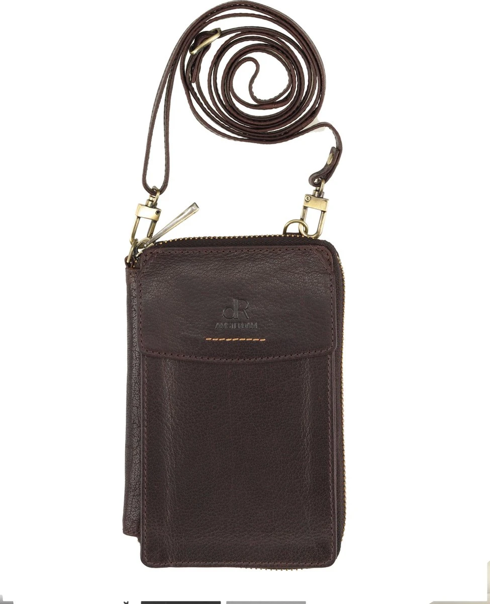 DR Amsterdam Icon 913266 Schoudertas / Portemonnee - Brown 3 DR Amsterdam Icon 913266 Schoudertas / Portemonnee - Brown