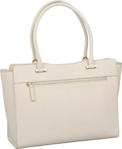 Burkely Beloved Bailey Dames Werktas 14" - Wit -Liora Luxe Winkel 984x1200 2