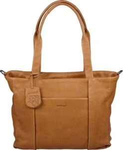 Burkely Just Jolie Dames Werktas 14" - Cognac