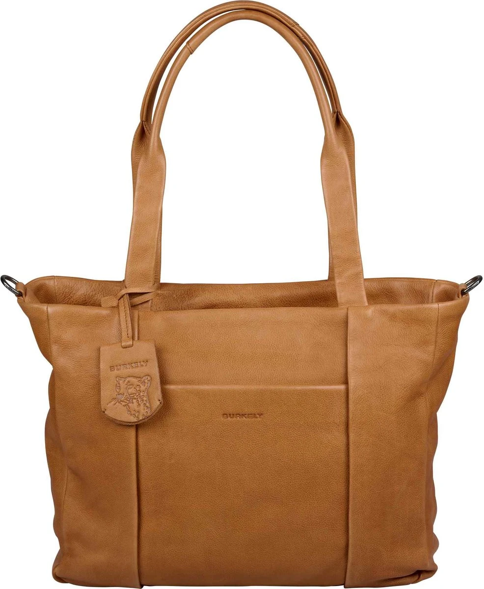 Burkely Just Jolie Dames Werktas 14" - Cognac 3 Burkely Just Jolie Dames Werktas 14" - Cognac